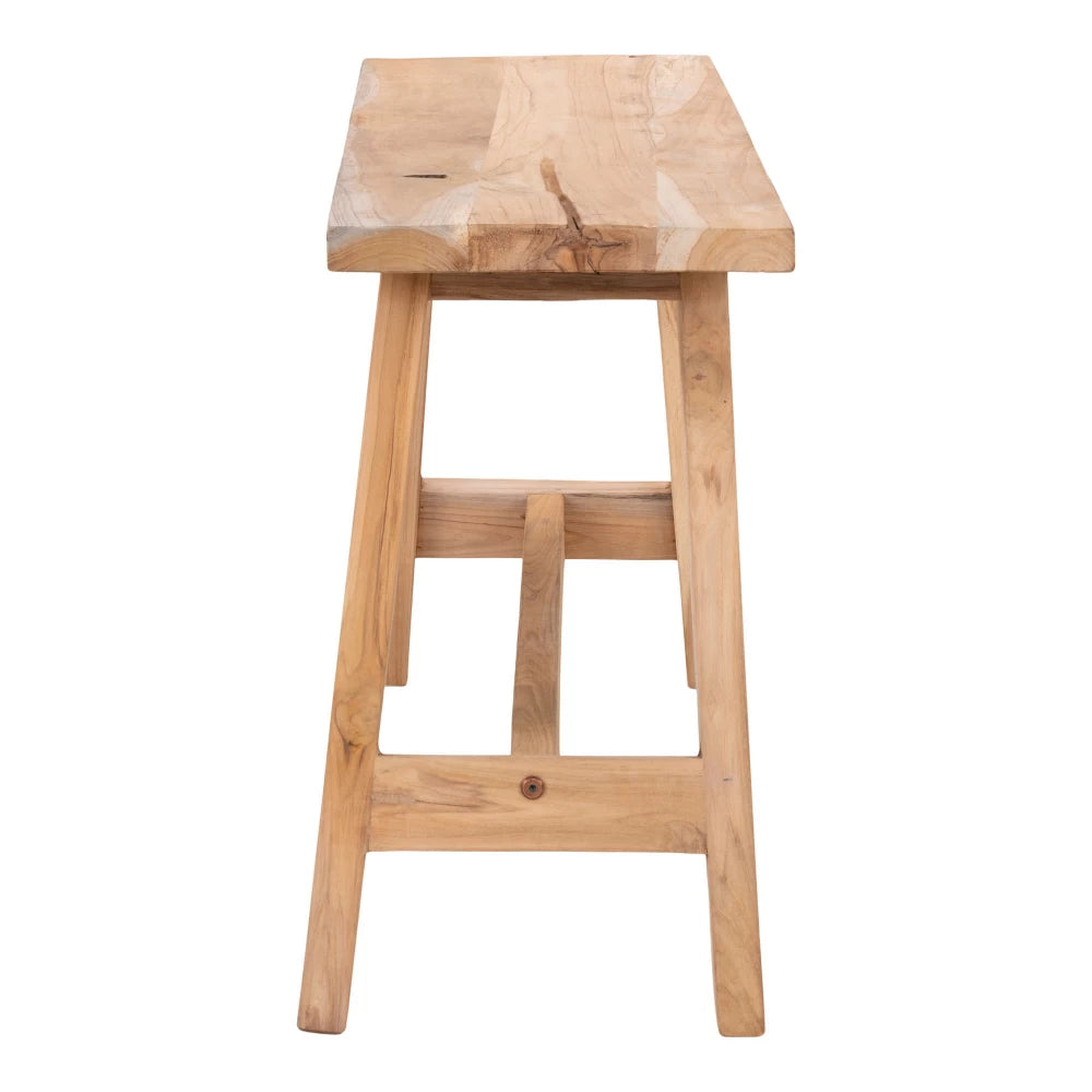 Bancheta din Lemn de tec Maro H45xL90cm Barcelona