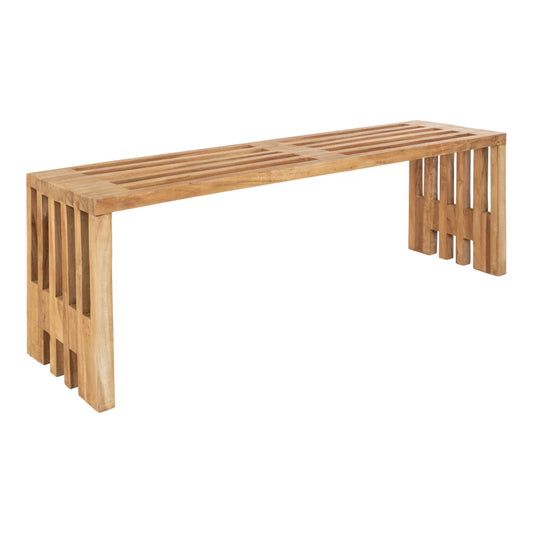 Bancheta din Lemn de tec Maro H48xL140cm Benidorm