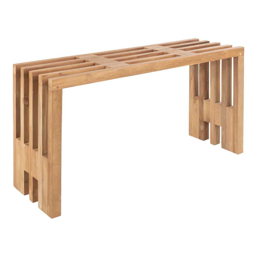 Bancheta din Lemn de tec Maro H49xL90cm Benidorm