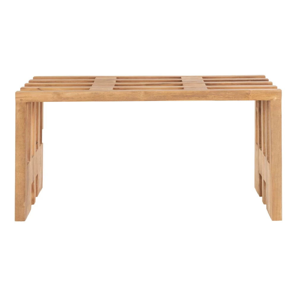 Bancheta din Lemn de tec Maro H49xL90cm Benidorm