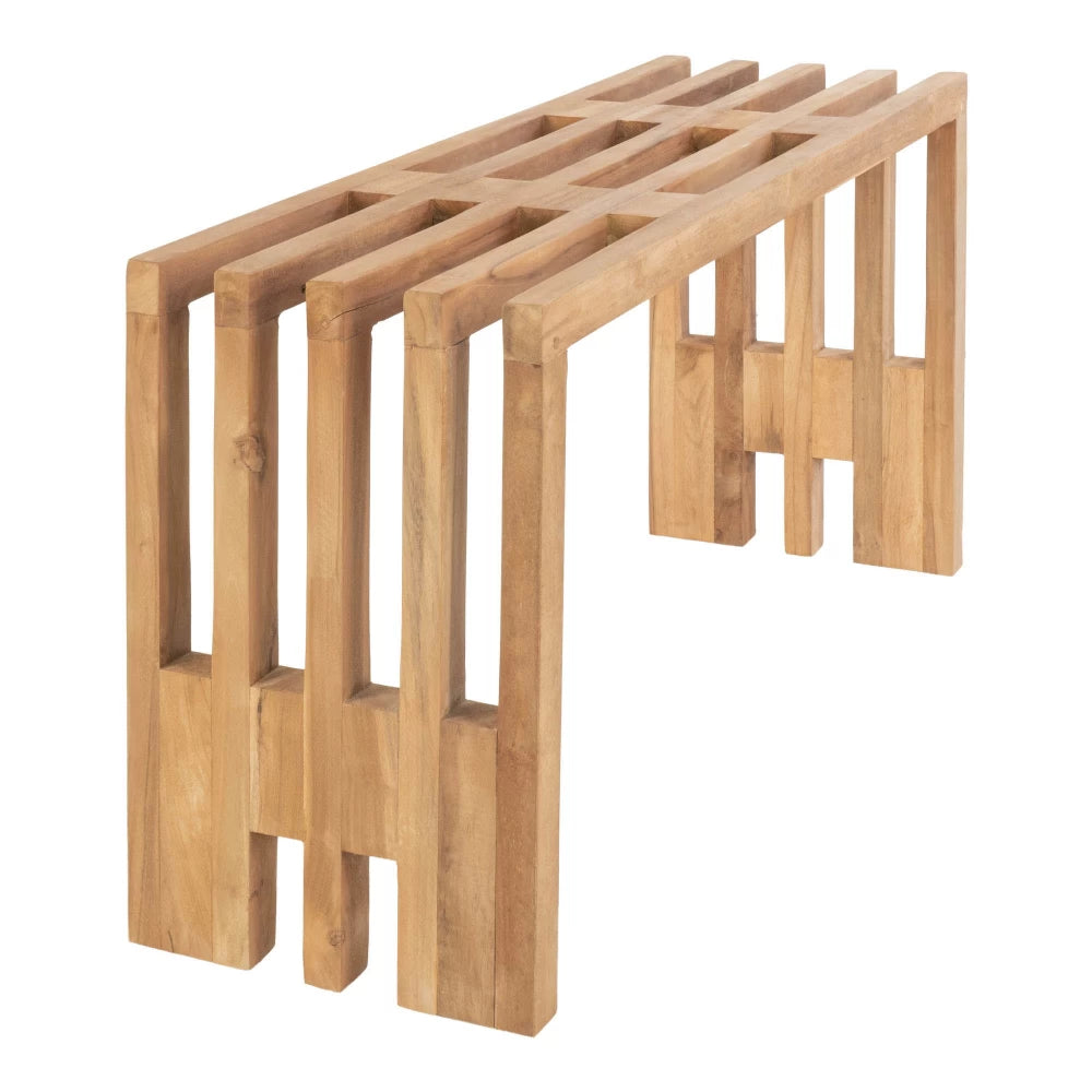 Bancheta din Lemn de tec Maro H49xL90cm Benidorm