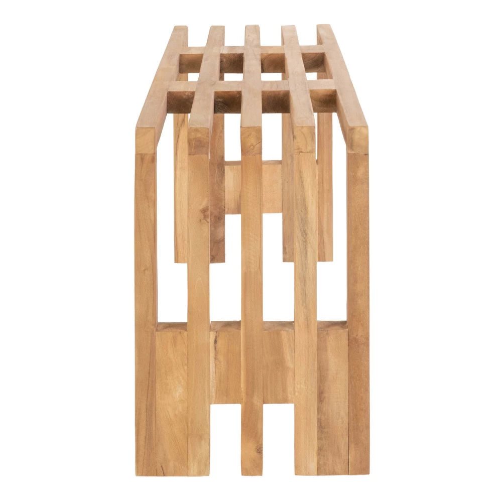 Bancheta din Lemn de tec Maro H49xL90cm Benidorm