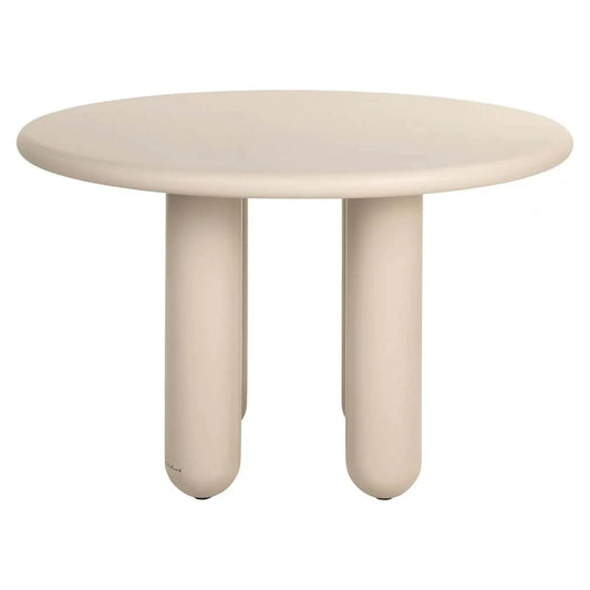 Masa rotunda din MDF Bej H75xD120cm Calma