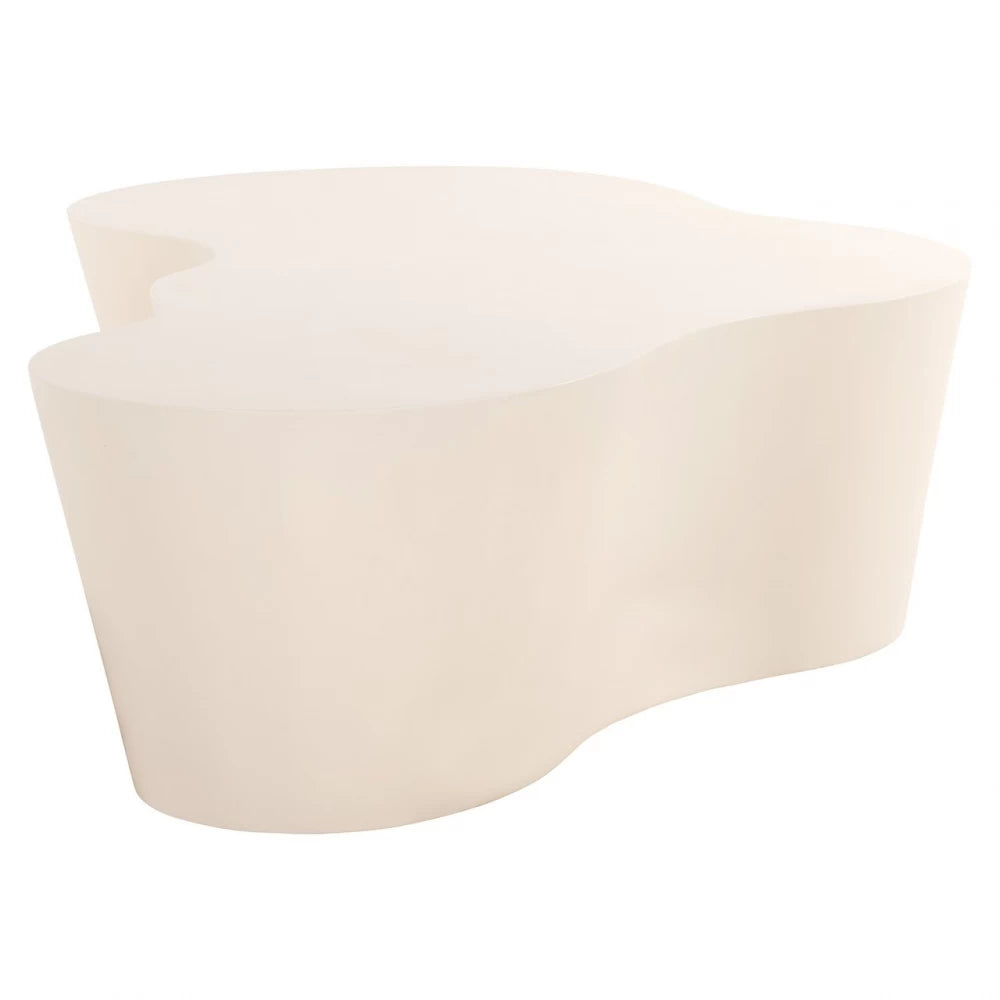 Masuta de cafea asimetrica Bej H37.5xL153cm Urban Bloom
