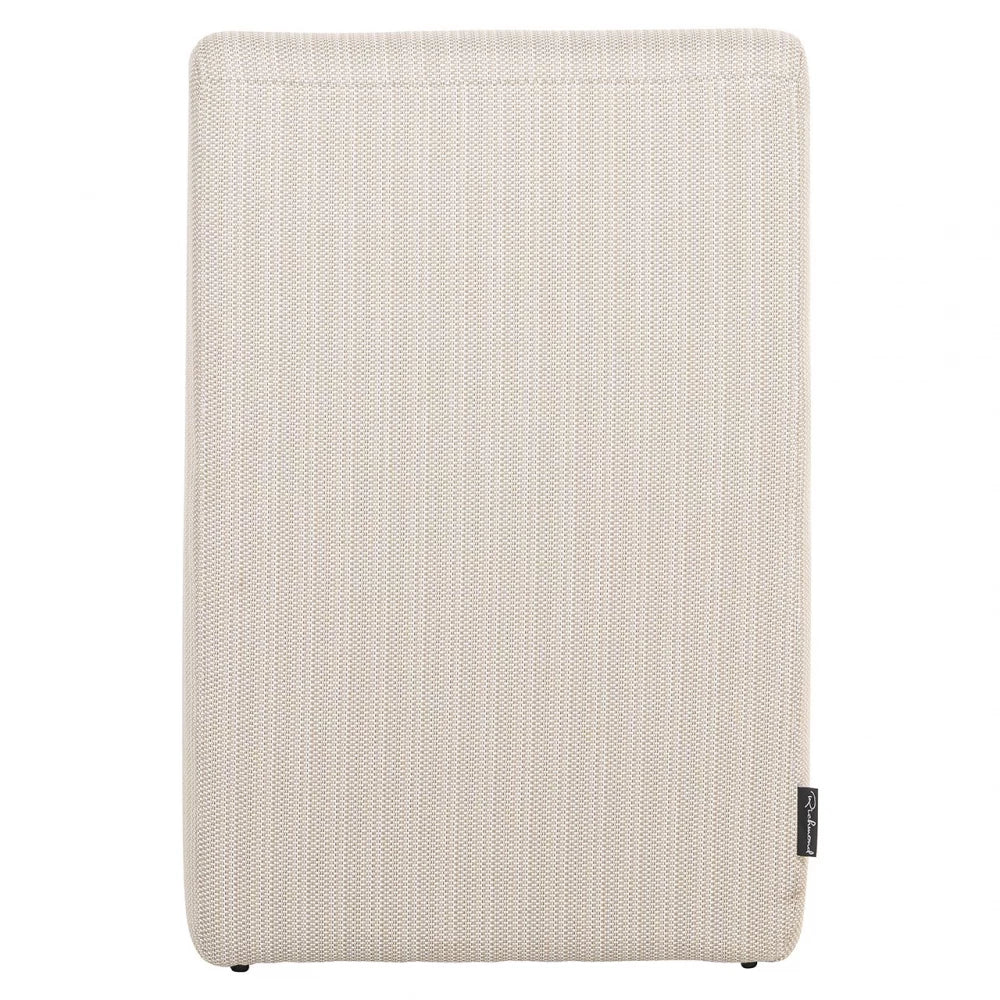 Fotoliu de exterior tapitat cu Stofa Bej H81xL55xA68cm Riva