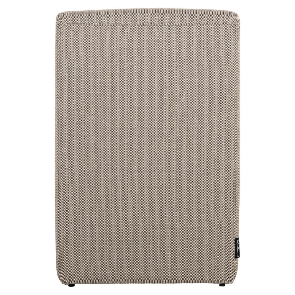 Fotoliu de exterior tapitat cu Stofa Maro taupe H81xL55xA68cm Riva
