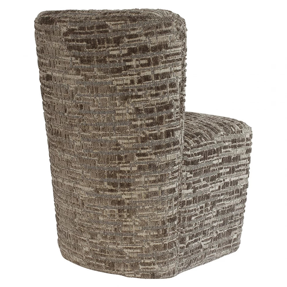 Scaun tapitat cu Stofa Maro H84xL58xA70cm Lorain