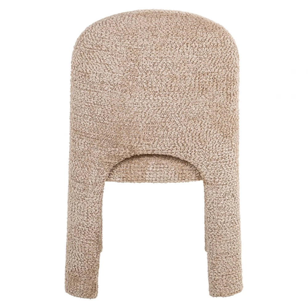 Scaun tapitat cu Stofa Bej H85xL51xA60cm Brandi