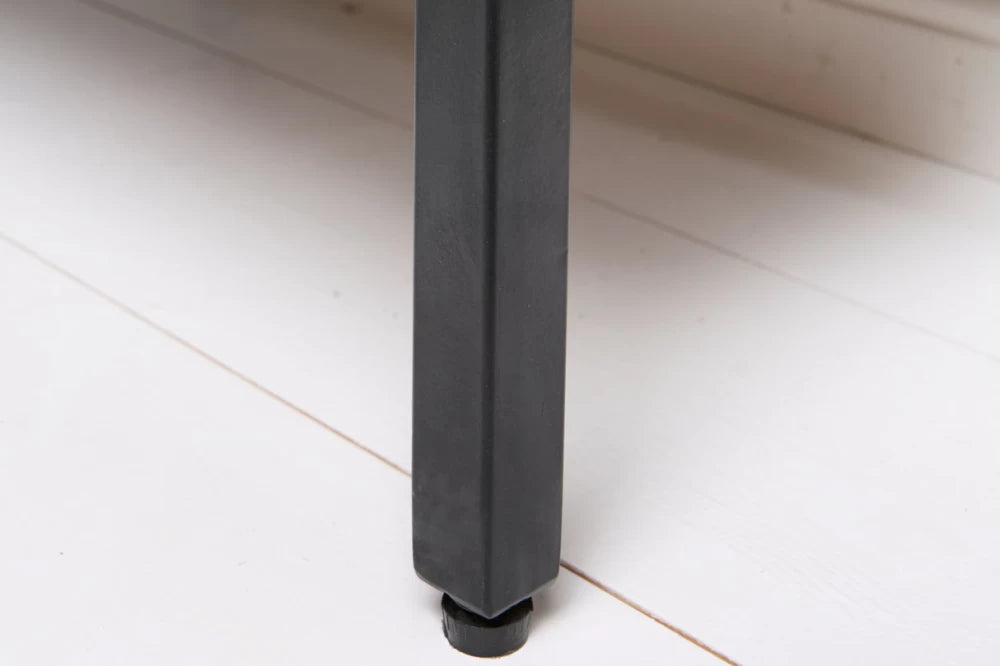 Etajera din Lemn de mango Maro si Metal Negru L40xH176cm IRON CRAFT