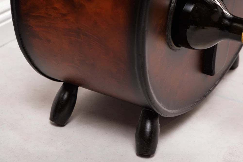 Etajera pentru sticle de vin din Lemn de pin Maro L49xH133cm CELLO