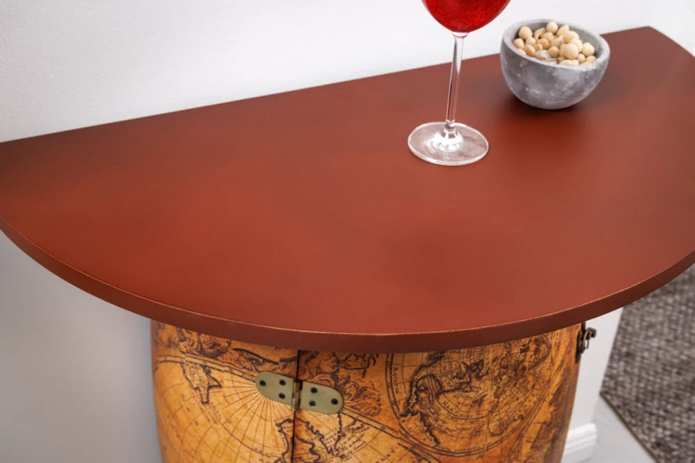 Etajera pentru sticle de vin din Lemn de pin Maro L75xH80cm SEVEN SEAS