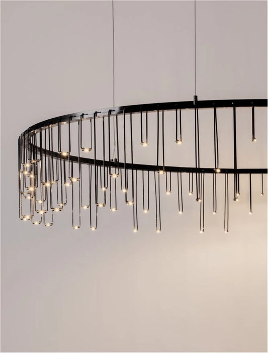 Candelabru din Metal Negru H135xD100cm IP20 36W 3073lm 3000k STELLAR