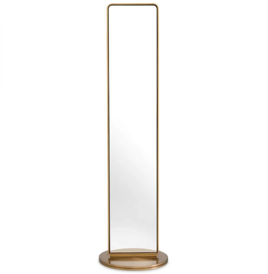 Oglinda de podea cu rama din Metal Alama H200xD55cm Novo Eichholtz
