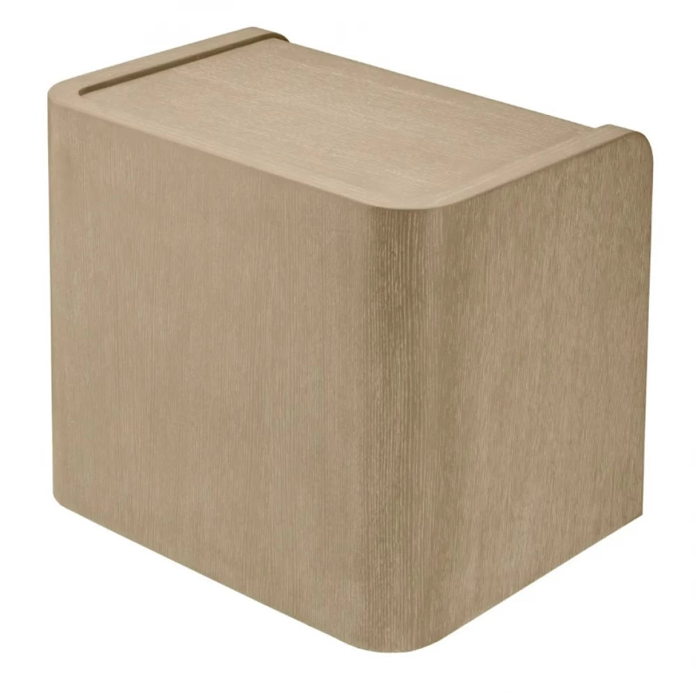 Noptiera din Furnir de stejar Maro deschis L62.5xH60cm Joane Eichholtz