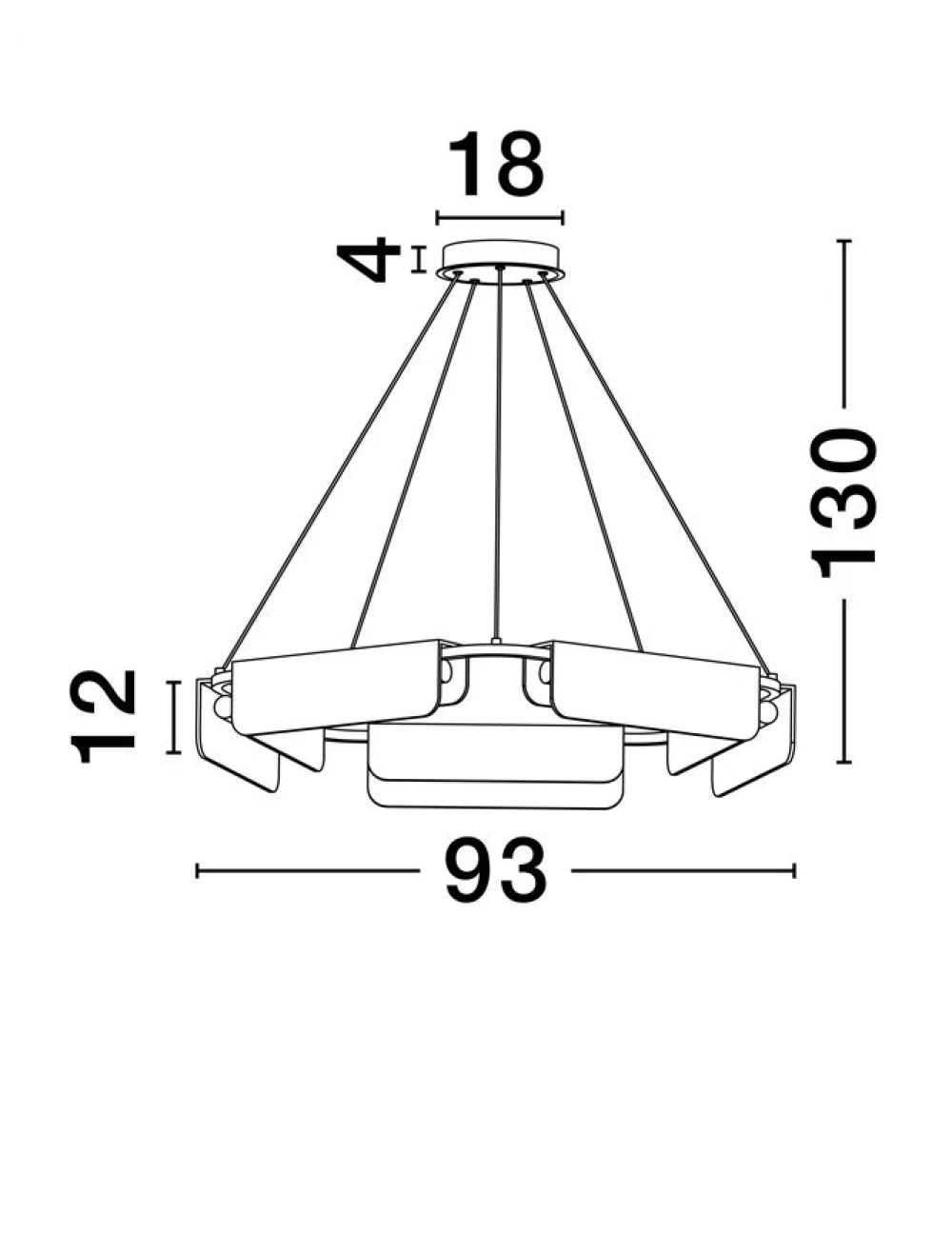 Lustra din Metal Alama si Marmura artificiala Alb H130xD93cm IP20 45W 2707lm 3000k Aider