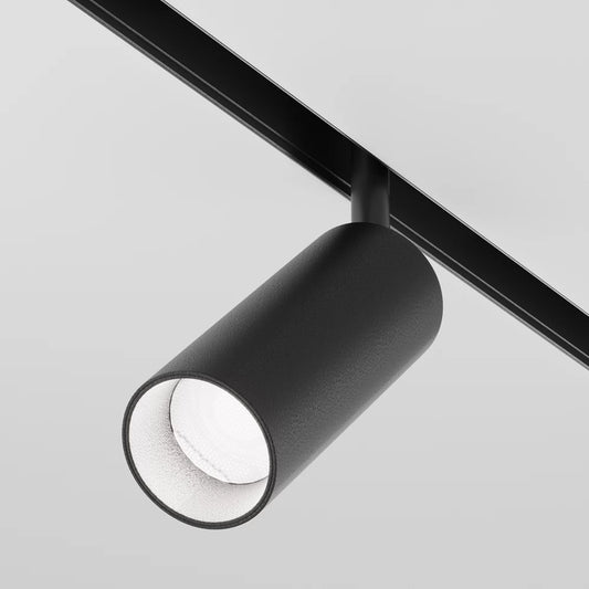 Spot dimabil pentru sina Exility din Aluminiu Negru H19.4xL19.3cm 12W 950lm 2700-6000k 36° DALI 2 Focus LED