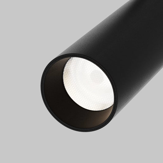 Spot dimabil pentru sina Exility din Aluminiu Negru H19.4xL19.3cm 12W 950lm 2700-6000k 36° DALI 2 Focus LED