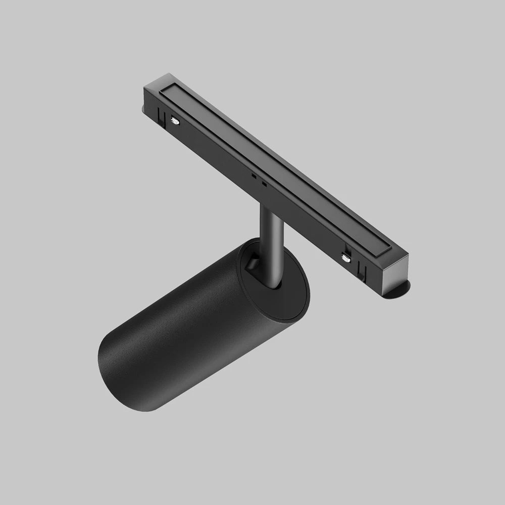 Spot dimabil pentru sina Exility din Aluminiu Negru H19.4xL19.3cm 12W 950lm 2700-6000k 36° DALI 2 Focus LED