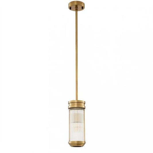 Pendul din Metal Alama si Sticla Transparent H30.5xD12cm Rousseau S Eichholtz