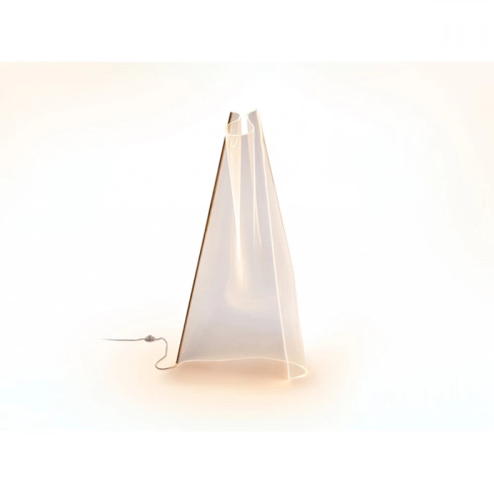Lampa de podea din Metal si Metacrilat Auriu L70xH140 Velos