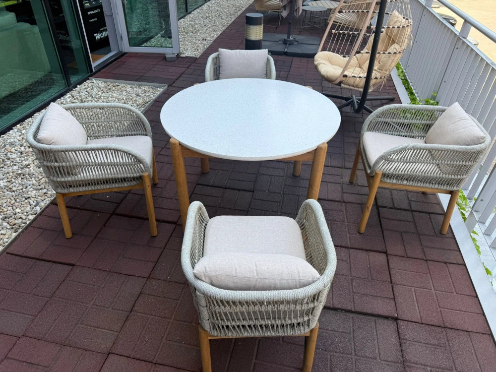 Set masa cu 4 scaune de exterior Terracina Garden set