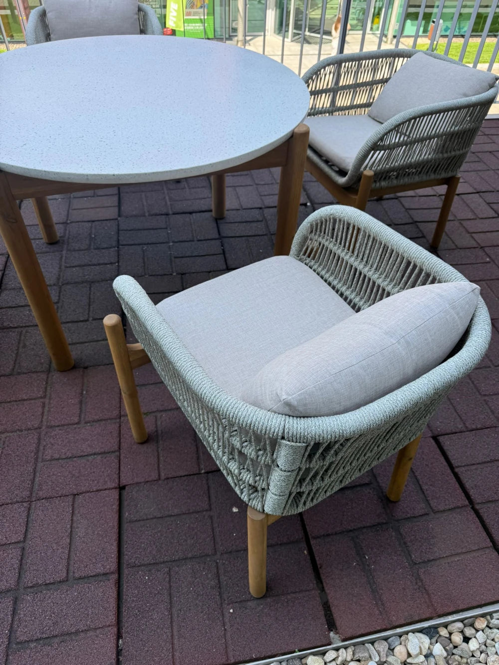 Set masa cu 4 scaune de exterior Terracina Garden set