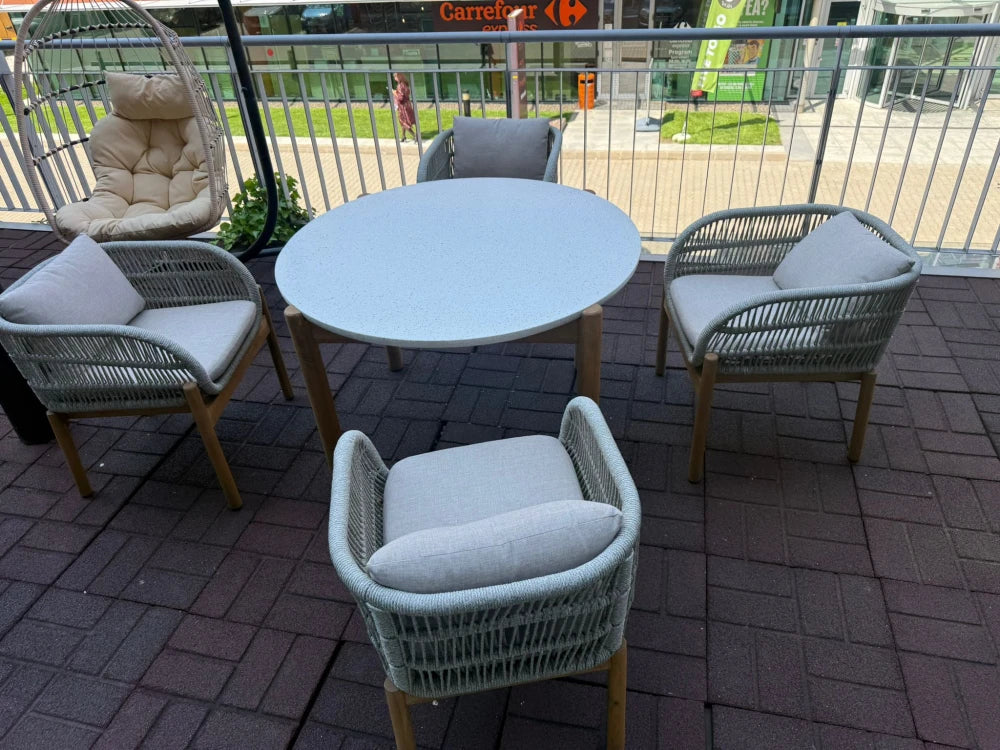 Set masa cu 4 scaune de exterior Terracina Garden set