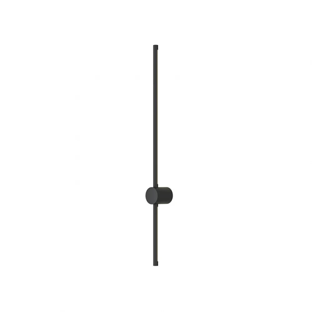 Aplica de perete din Metal Negru H90xL7cm IP20 10W 3000K Stick