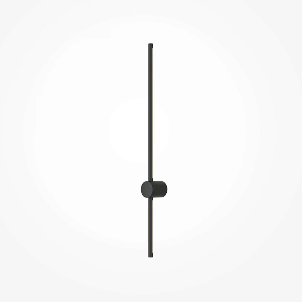 Aplica de perete din Metal Negru H90xL7cm IP20 10W 3000K Stick