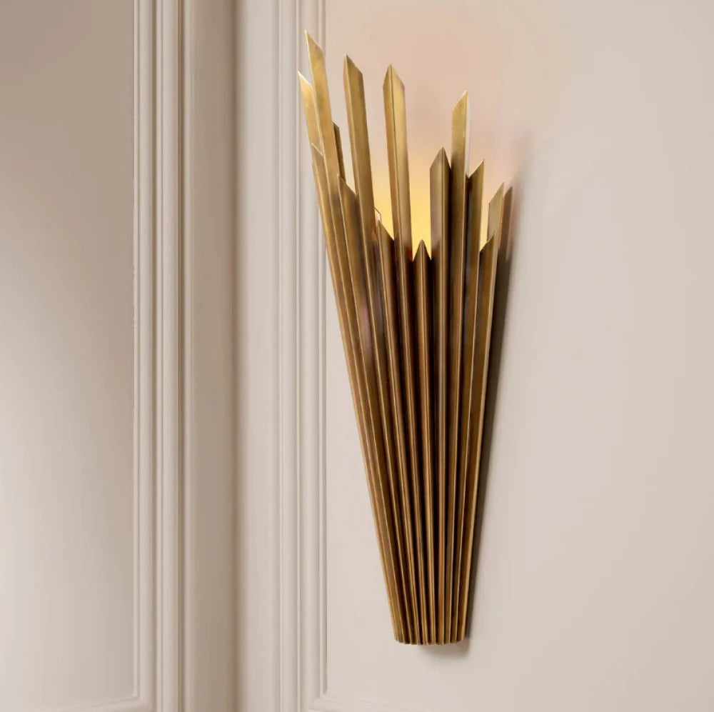 Aplica de perete din Metal Alama H74.5xL27cm Celestia Eichholtz