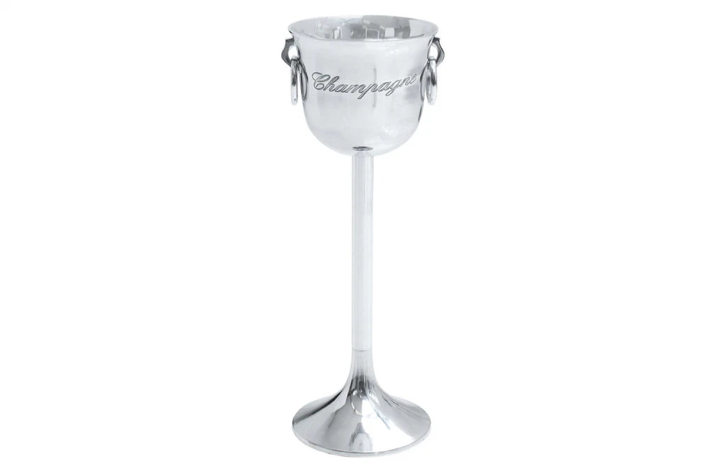 Frapiera inalta din Aluminiu Argintiu H75xL29cm Champagne