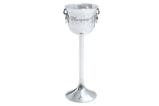 Frapiera inalta din Aluminiu Argintiu H75xL29cm Champagne