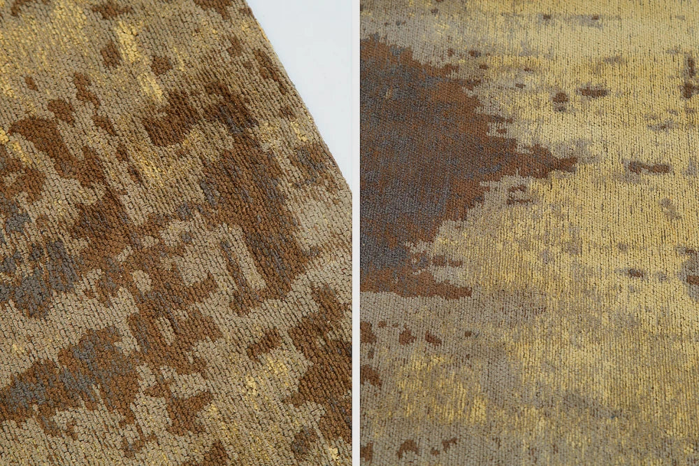Covor din Bumbac/Poliester Maro L240cm Batik