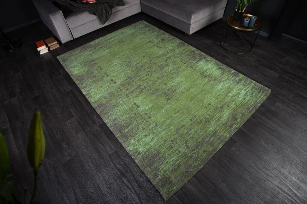 Covor din Bumbac/Poliester Verde L240cm Pop Art