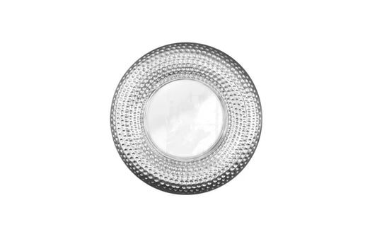 Oglinda cu rama din Aluminiu Argintiu D60cm Orient