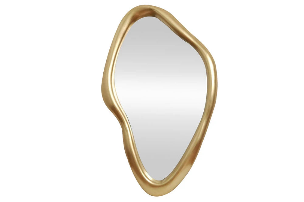 Oglinda cu rama din Poliuretan/MDF Auriu L93xH150cm MARQUISE