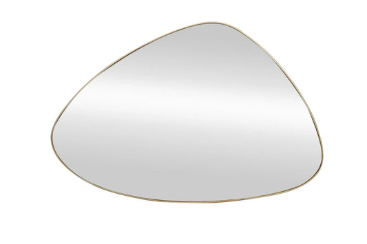 Oglinda cu rama din Poliuretan/MDF Auriu L56xH84cm NOEMI