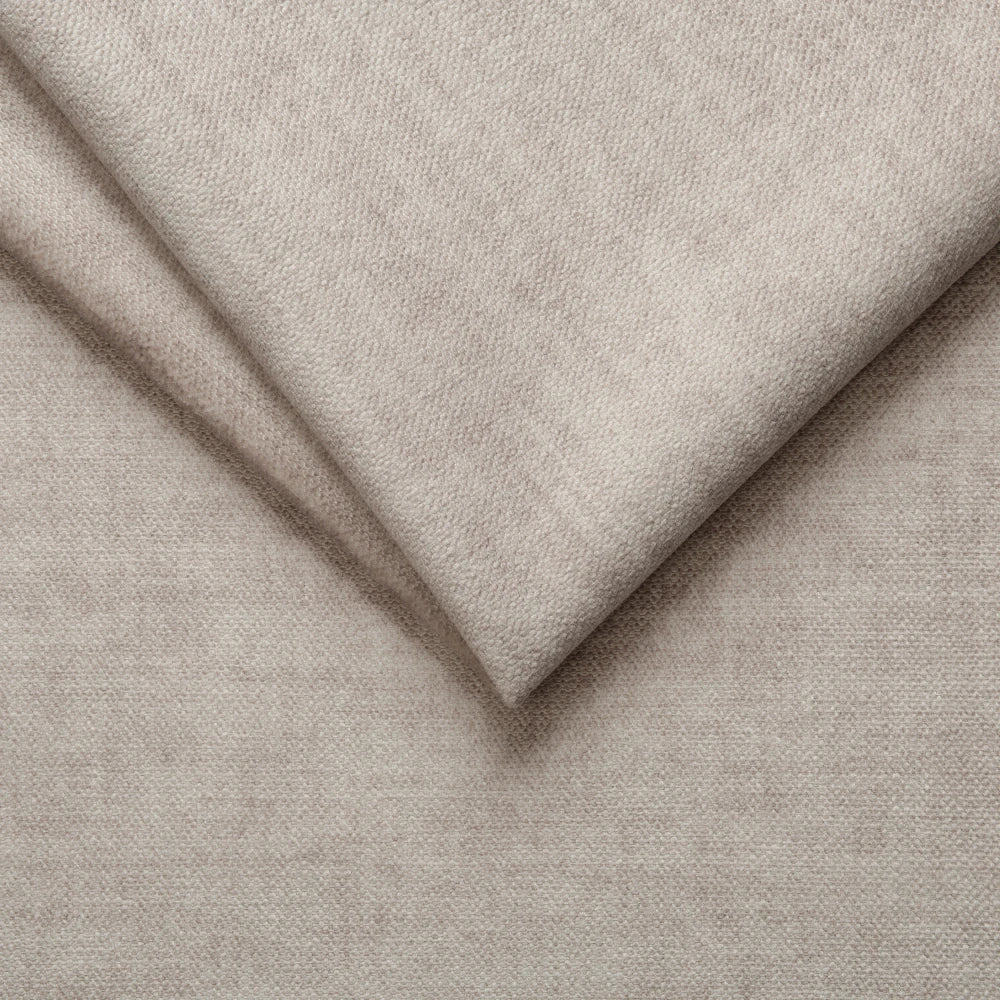 Canapea extensibila din catifea bej California L232x98cm