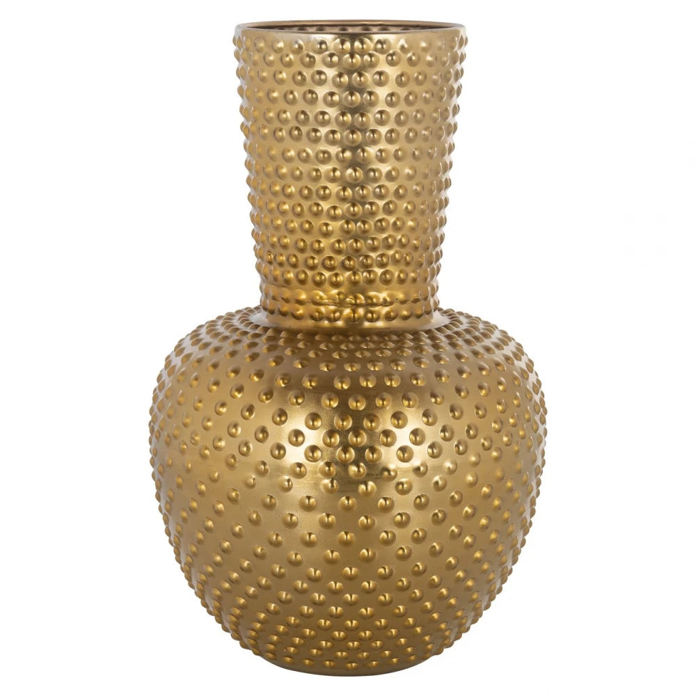 Vaza decorativa din Metal Auriu D25.5xH41cm Nola Richmond Interiors