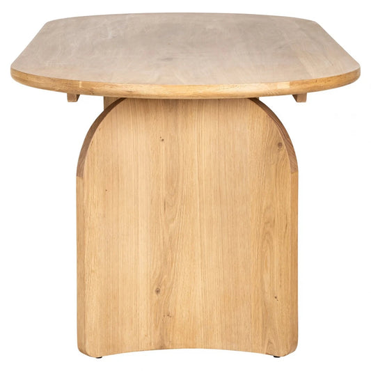 Masa din Lemn de stejar Maro deschis L235xH76cm Fairmont Richmond interiors
