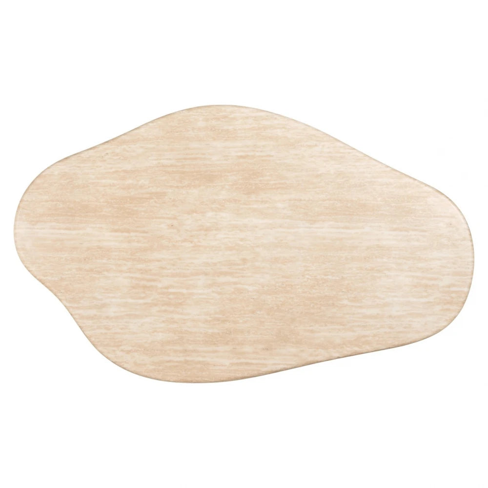 Masuta de cafea din Travertin artificial Bej L130xH35cm Fictus Richmond interiors