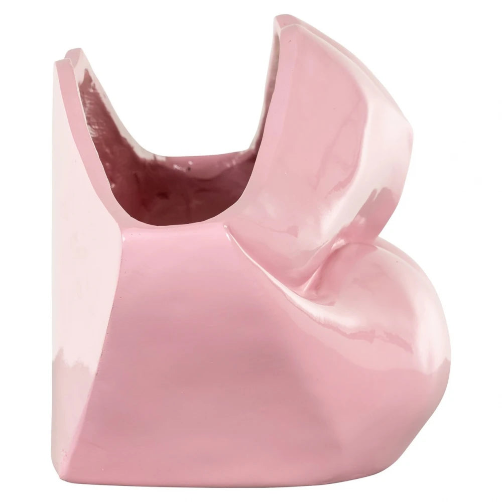 Vaza decorativa din Polirasina Roz L37xH19cm Lippo Richmond interiors