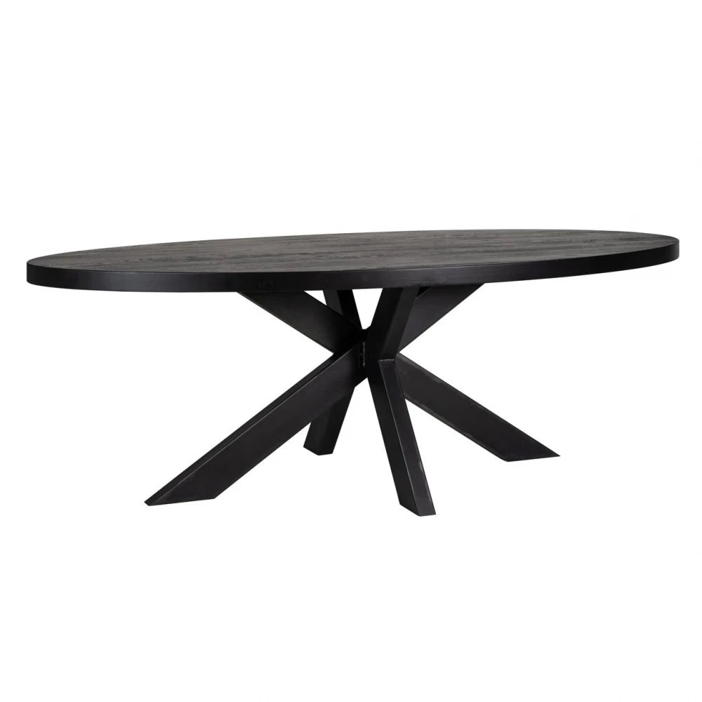Masa din Lemn de stejar Negru L235xH78cm Watson Richmond interiors