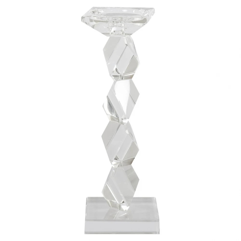 Suport lumanare din Sticla Transparent L10xH29.5cm Zhara Richmond interiors