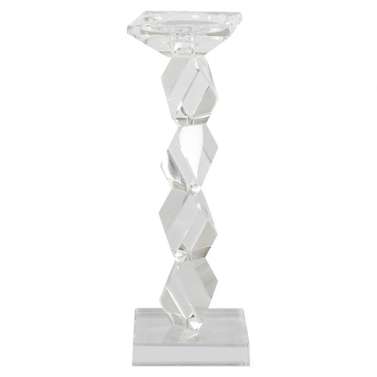 Suport lumanare din Sticla Transparent L10xH29.5cm Zhara Richmond interiors