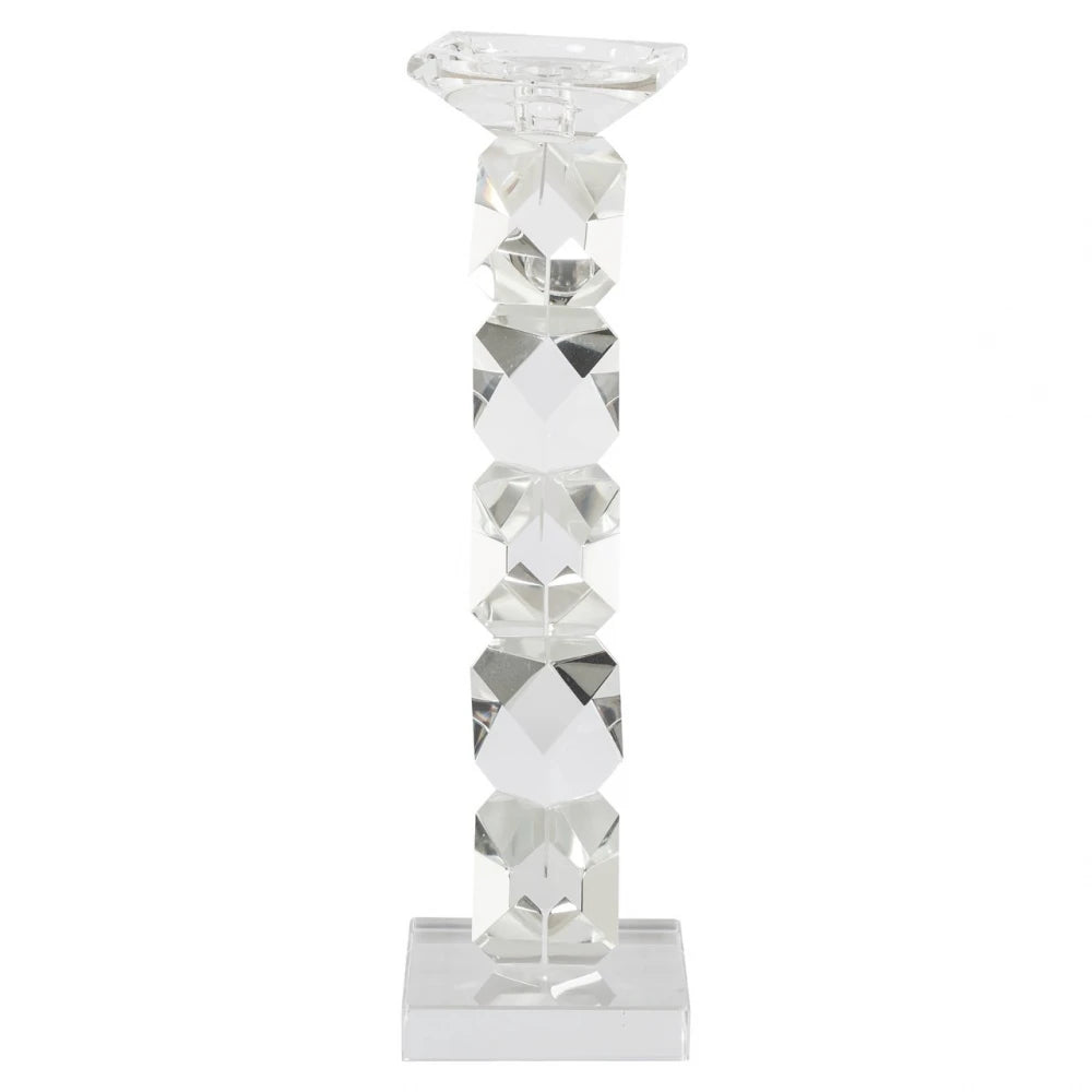 Suport lumanare din Sticla Transparent L10xH35.5cm Zhara Richmond interiors