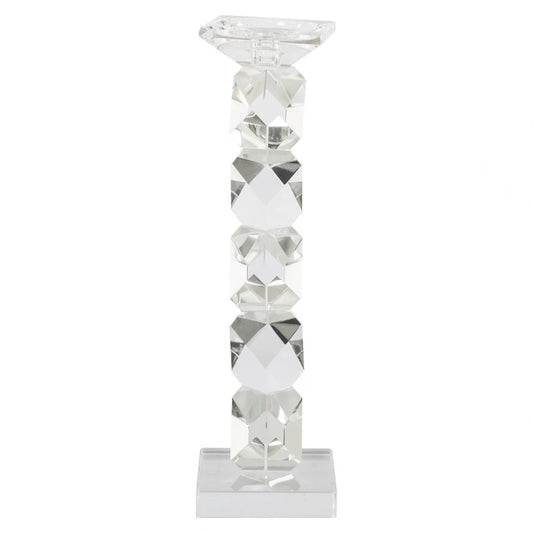 Suport lumanare din Sticla Transparent L10xH35.5cm Zhara Richmond interiors