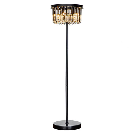 Lampa de podea din Metal/Marmura/Sticla Negru D40xH150cm Dagmar Richmond Interiors