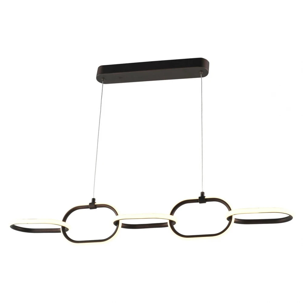 Lustra din Metal Bronz L92xH140cm Layn Richmond interiors