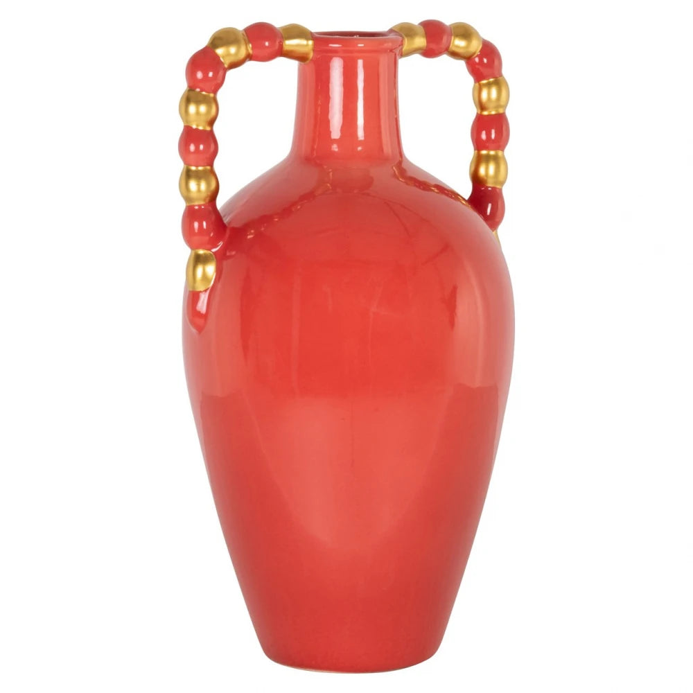 Vaza decorativa din Ceramica Portocaliu L27xH45cm Davita Richmond interiors